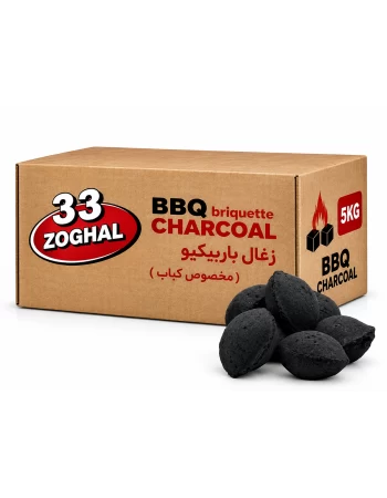 زغال فشرده باربیکیو   5 کیلوگرمی